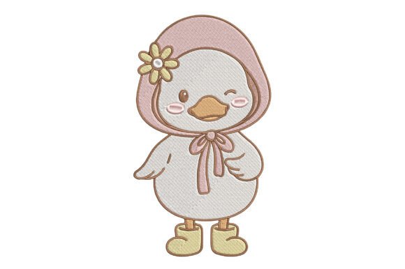 Cute Spring Duck Embroidery Design Review
