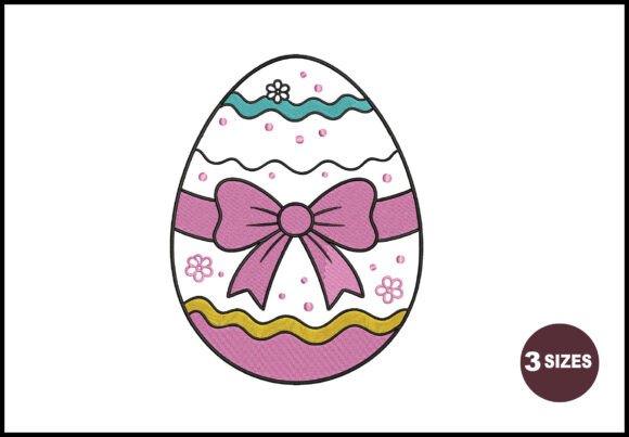 Easter Egg Embroidery Design Review for Craft Fairs