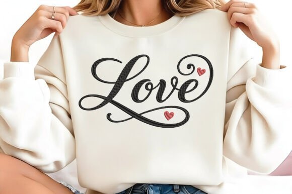 Love Art Word Embroidery Design Review