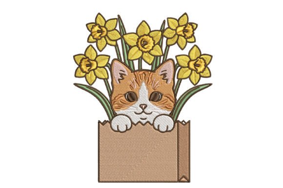 Peeking Cat Embroidery Design Review