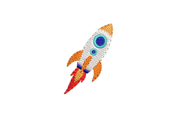 Space Rocket Embroidery Design Review