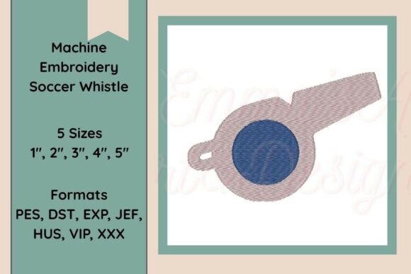 Sports Whistle Embroidery Design Review