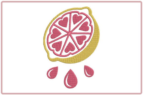 Summer Lemon Embroidery Design Review